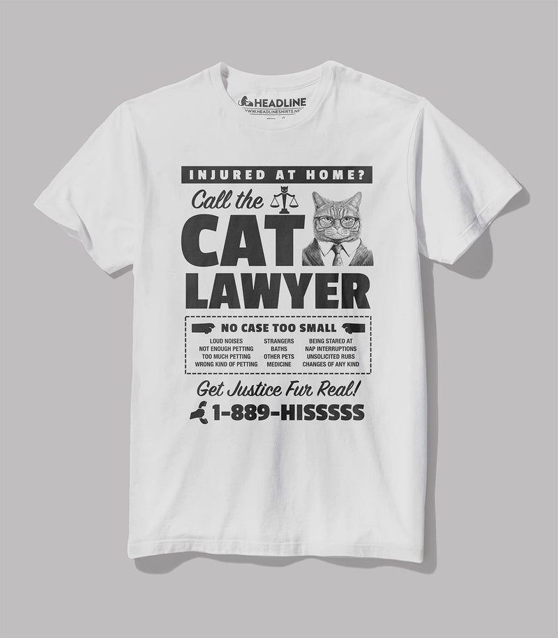 Cat Lawyer Tee