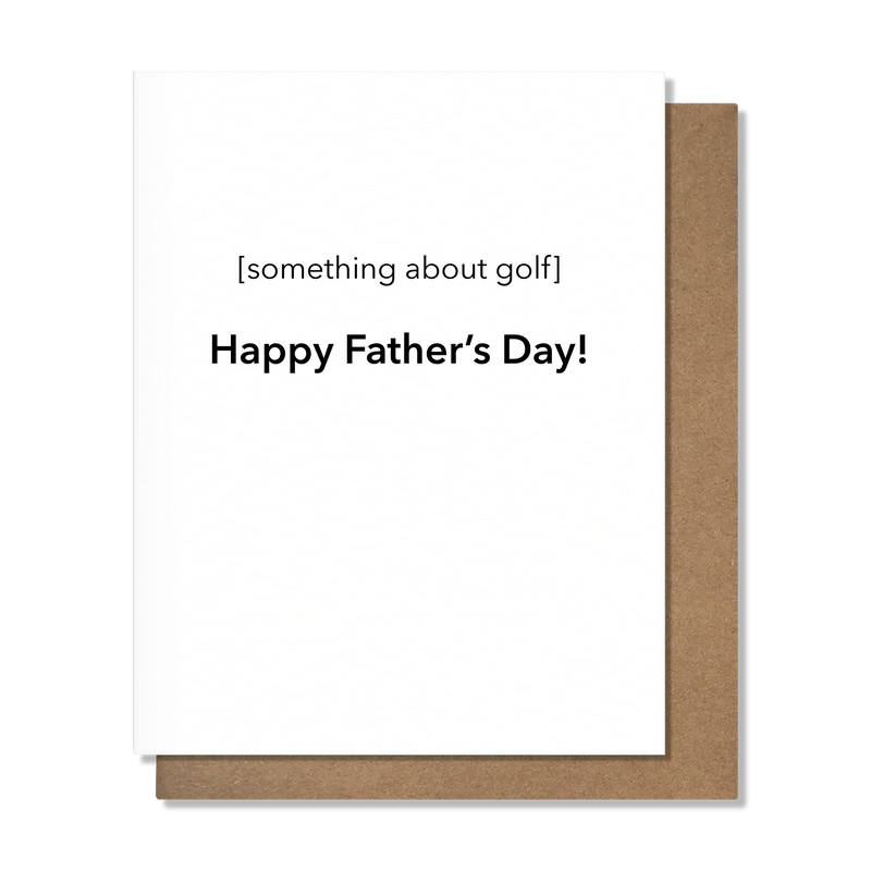 Something About Golf Father&