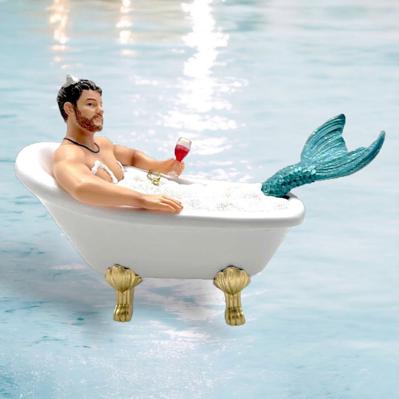 Mr. Bubbles Merman Ornament