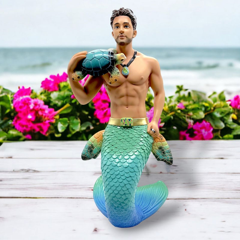 Turtle Time Giant Merman Figure