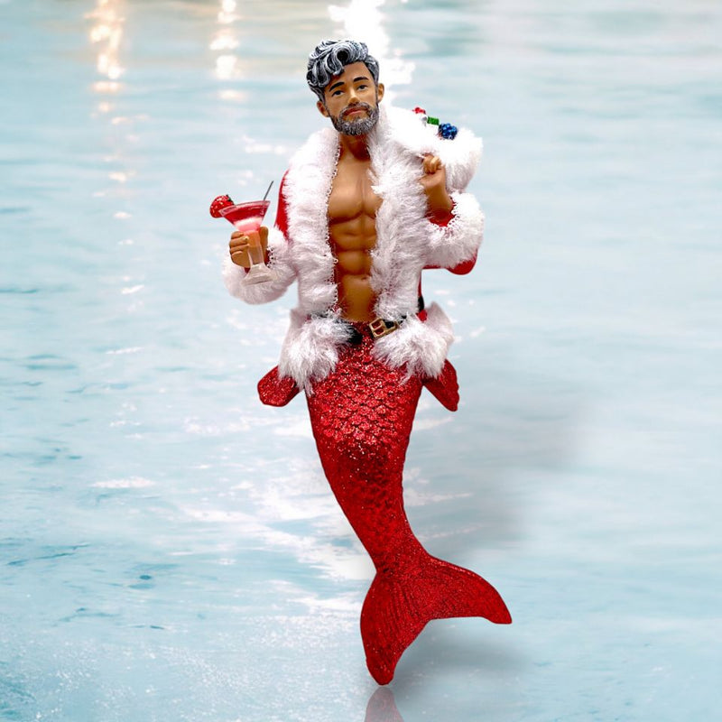Hey Santa! Merman Ornament
