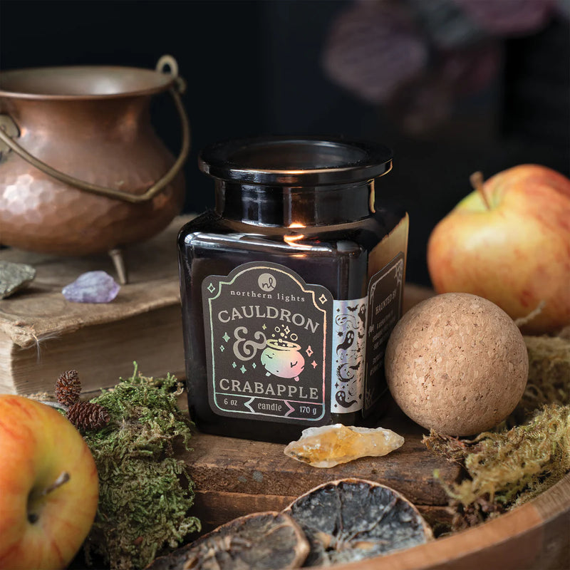 Curiosity Cauldron & Crabapple Candle