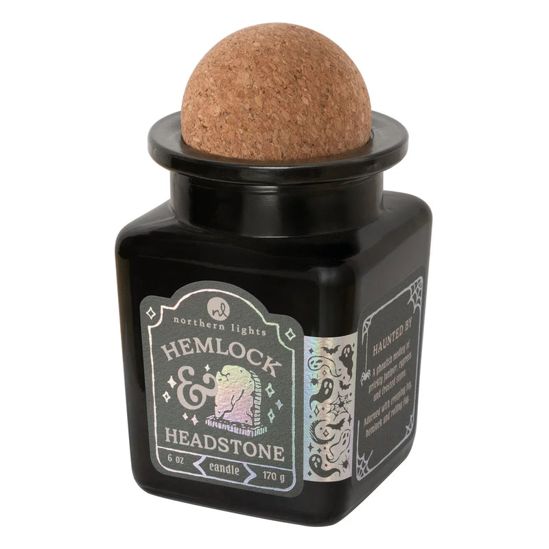 Curiosity Hemlock & Headstone Candle