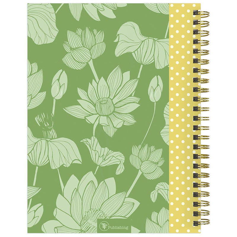 2025 Green Lotus Planner - Medium