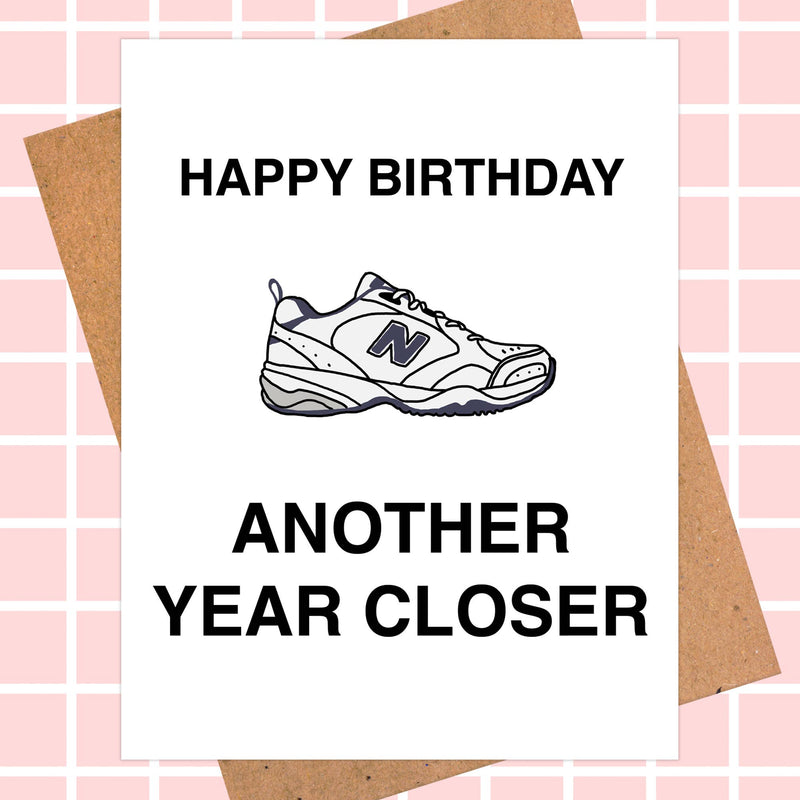 New Balance Birthday Card