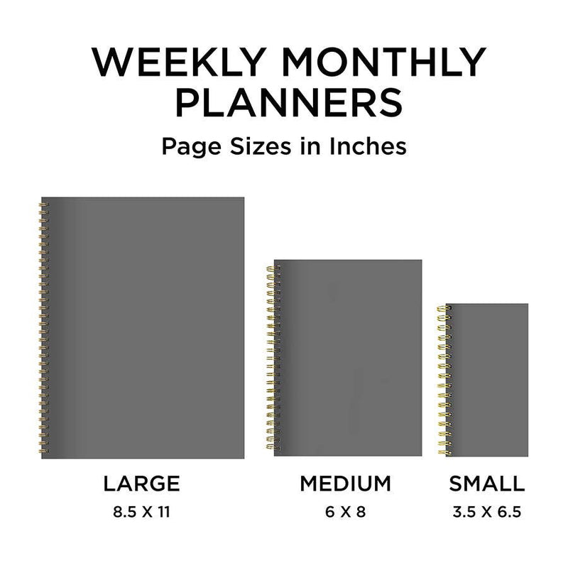 Medium Weekly/Monthly Planner 2025-2026 - Andy&