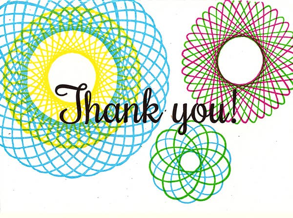 Spiro Thank You Card