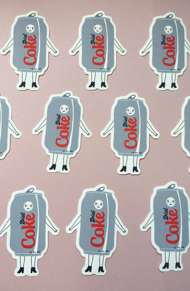 Diet Coke Deanne Sticker