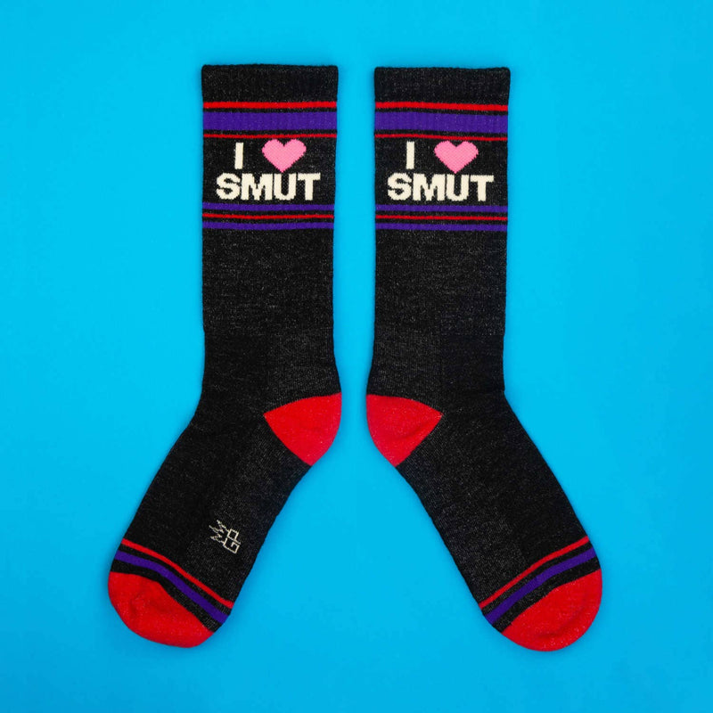 I Heart Smut Gym Socks