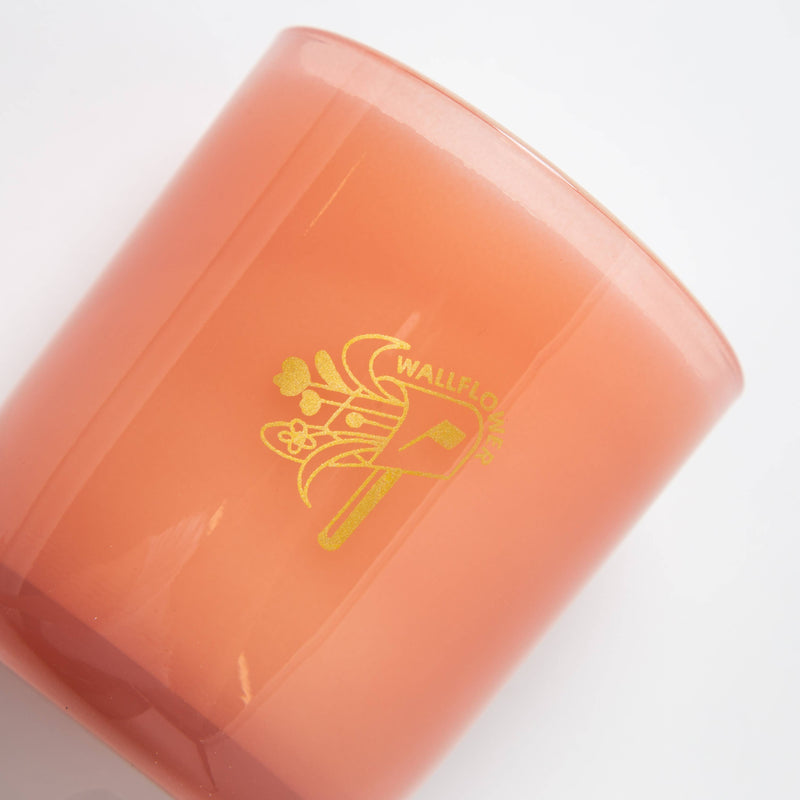 Wallflower Coconut Soy 8oz Candle - Tobacco & Peony