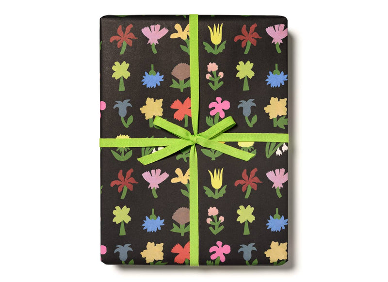 Little Flowers Wrapping Paper Sheet