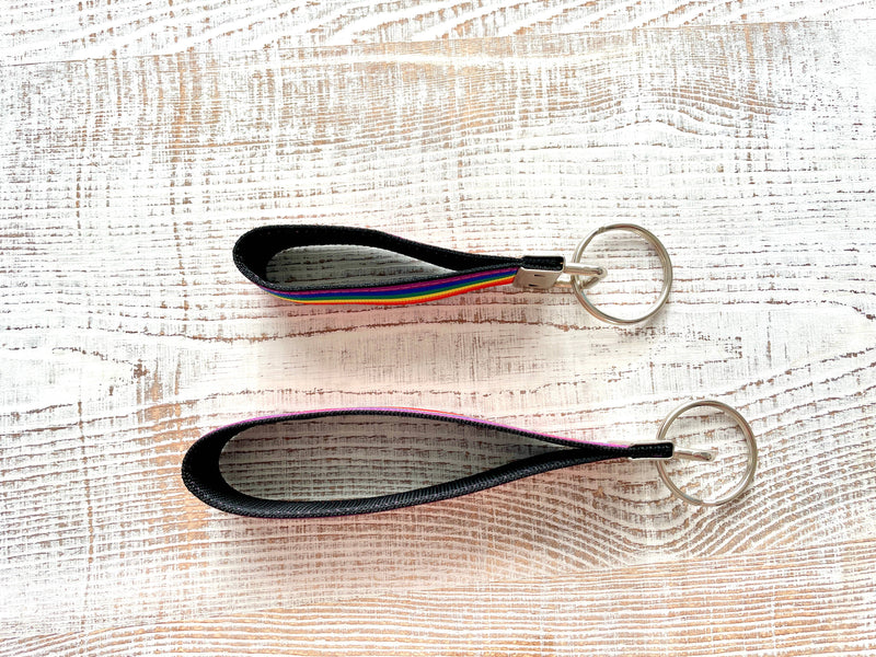 Rainbow Pride Keychain/Wristlet