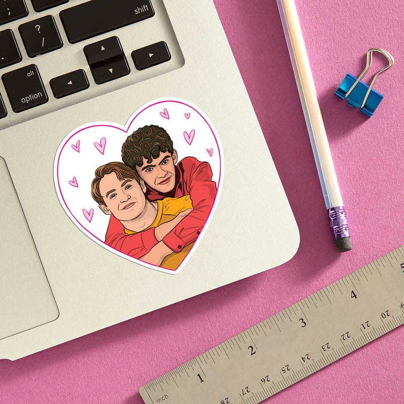 Heartstopper Die Cut Sticker