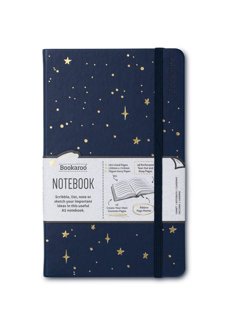Bookaroo Moon & Stars Notebook