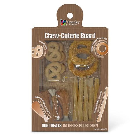 Chew-Cuterie Board Savory Snacker Dog Treats