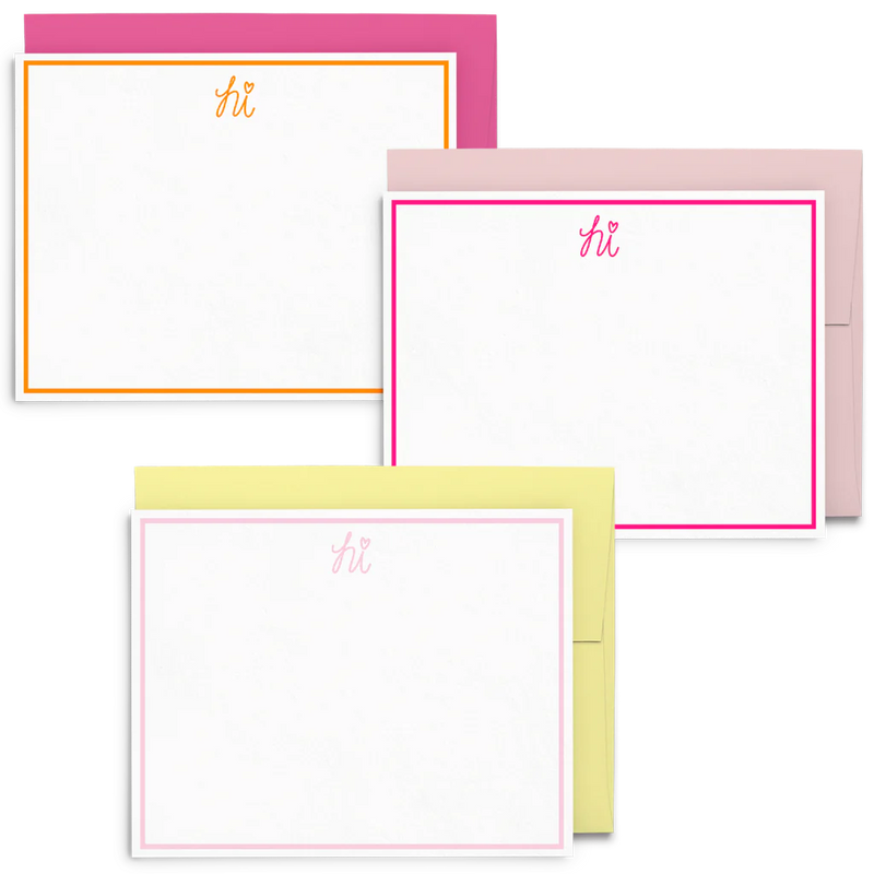 Hi Frame Card Set