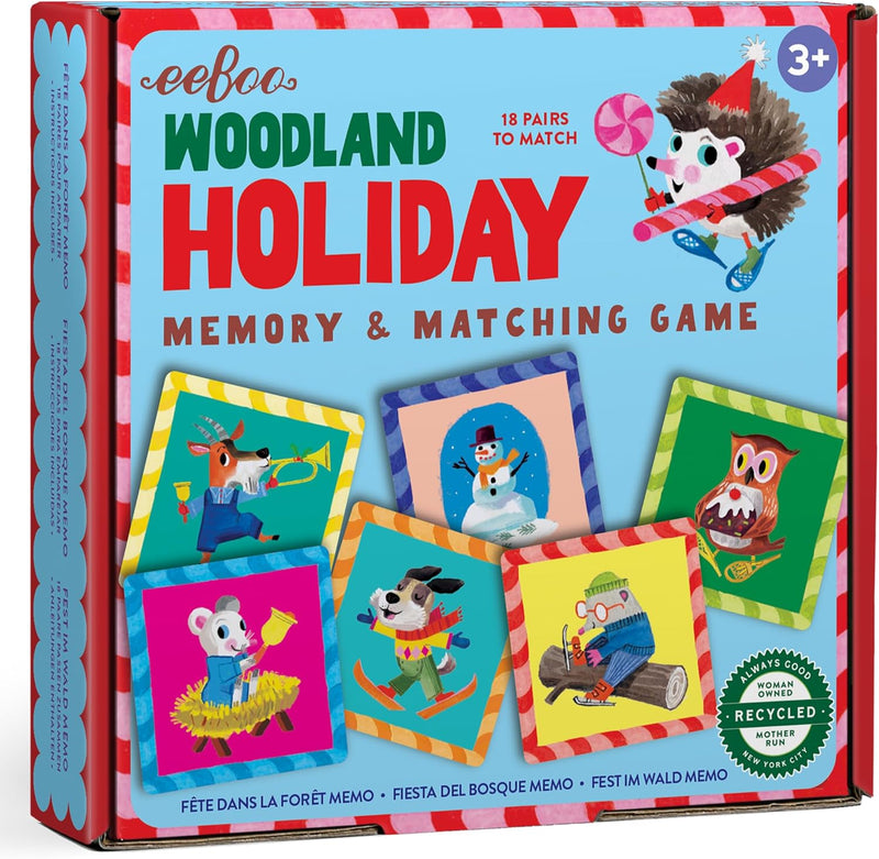 Woodland Holiday Little Matching Game