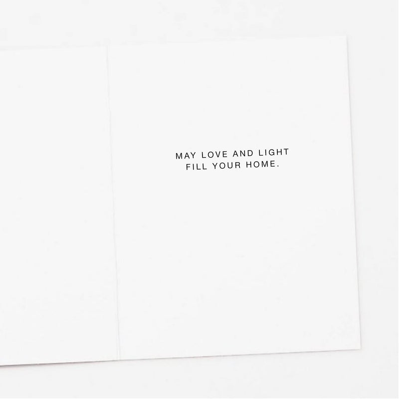 Blue Door Hanukkah Card