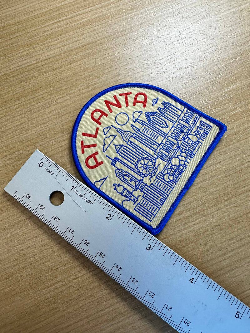 Atlanta City Skyline Patch