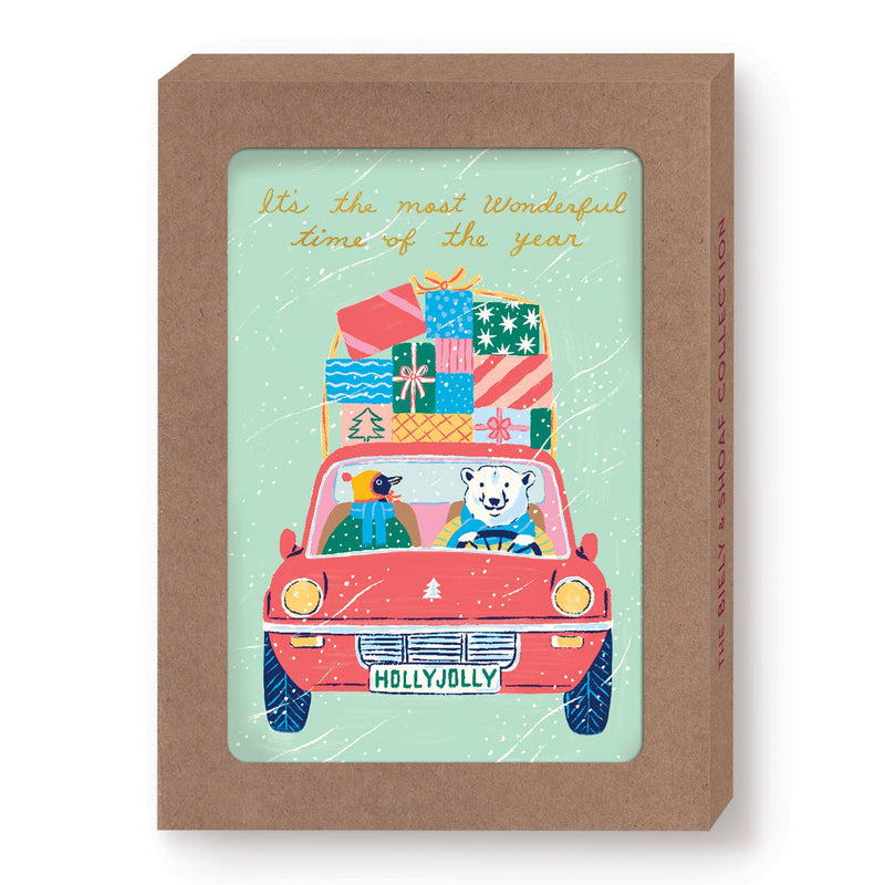 Most Wonderful Time Holiday Card Set of 10