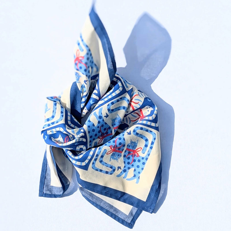 Cat Print Bandana