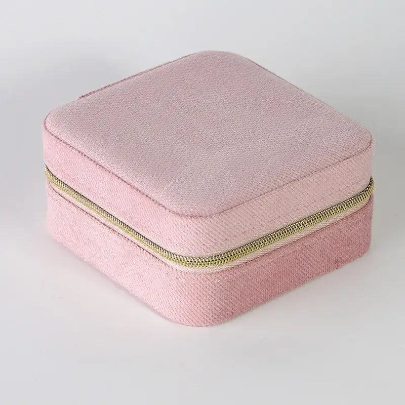 Plush Jewelry Travel Box