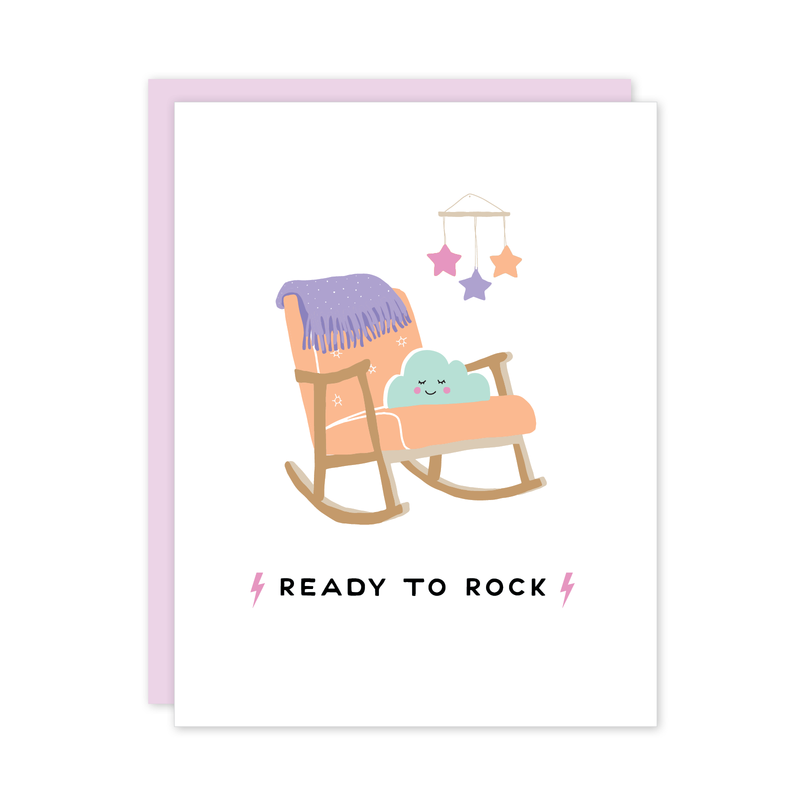 Ready to Rock Baby Card