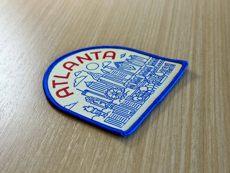 Atlanta City Skyline Patch