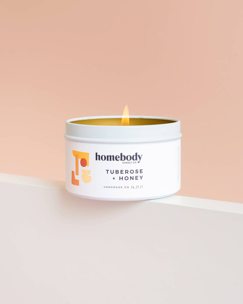 Juniper + Jasmine • Candle Tin
