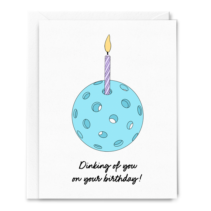 Dinking of You Birthday Card