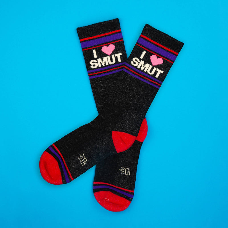 I Heart Smut Gym Socks