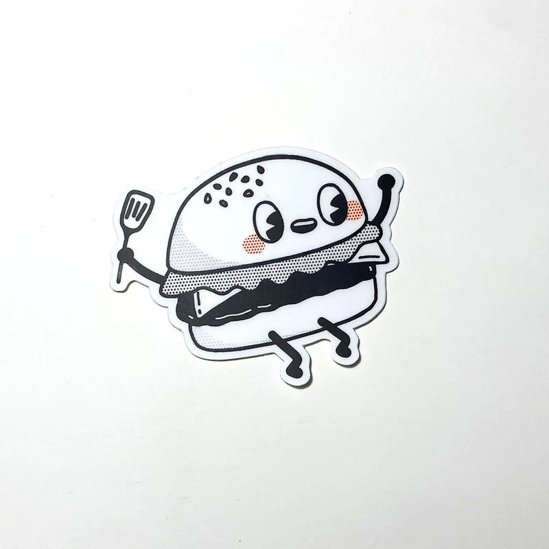 Happy Burger Sticker
