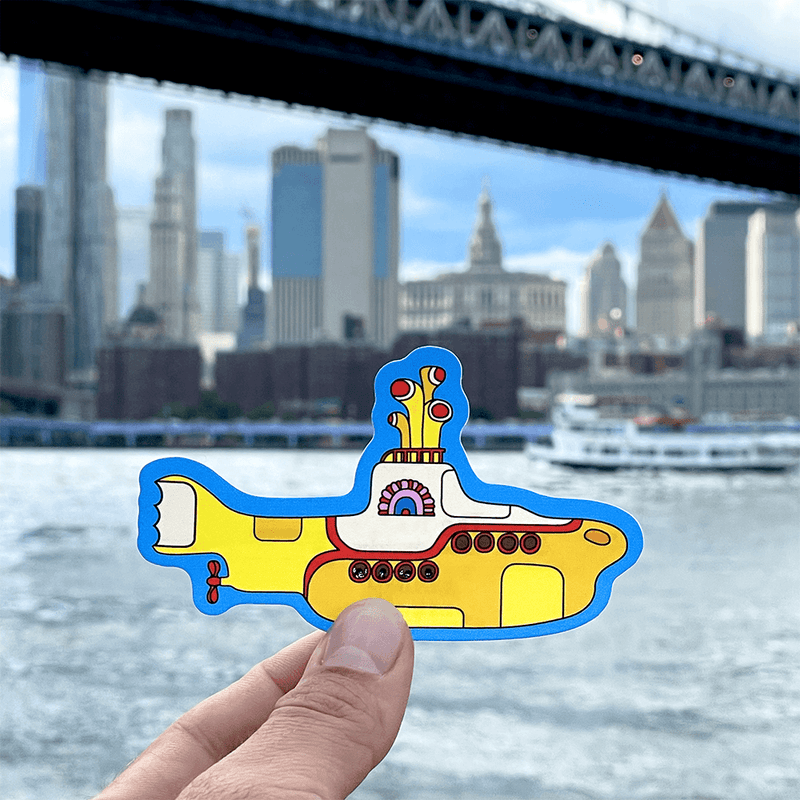 The Beatles Yellow Submarine Sticker
