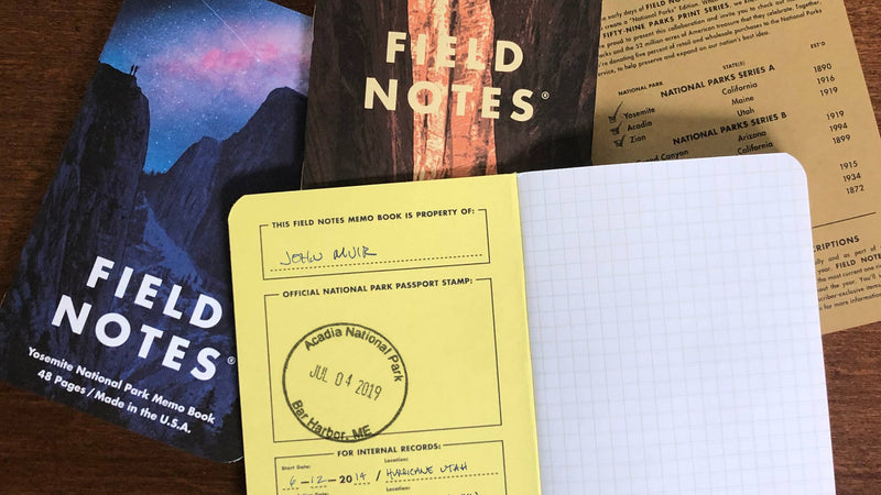 National Parks - Series F Memo Book 3-Pack