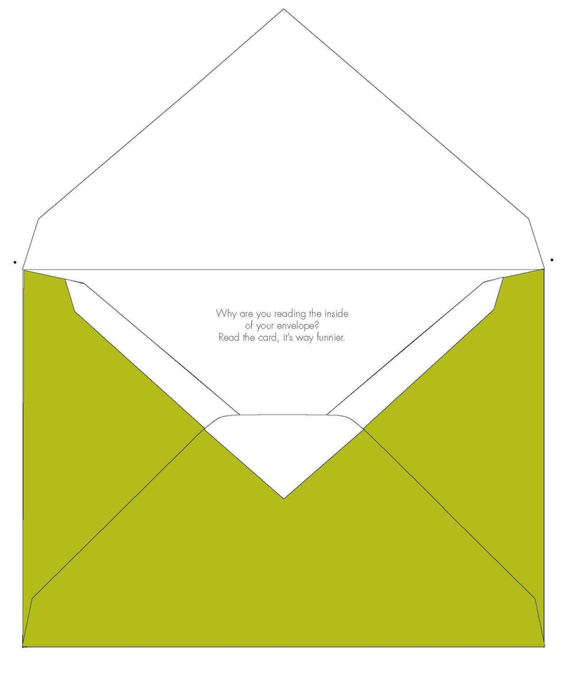 Follow the Instructions Birthday Card