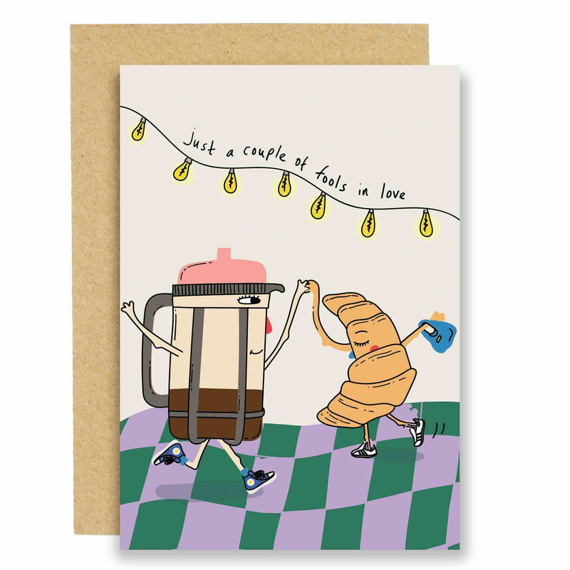 Couple Of Fools In Love Card