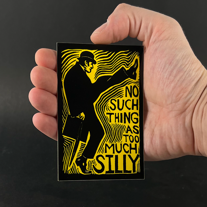 Silly Walks Sticker