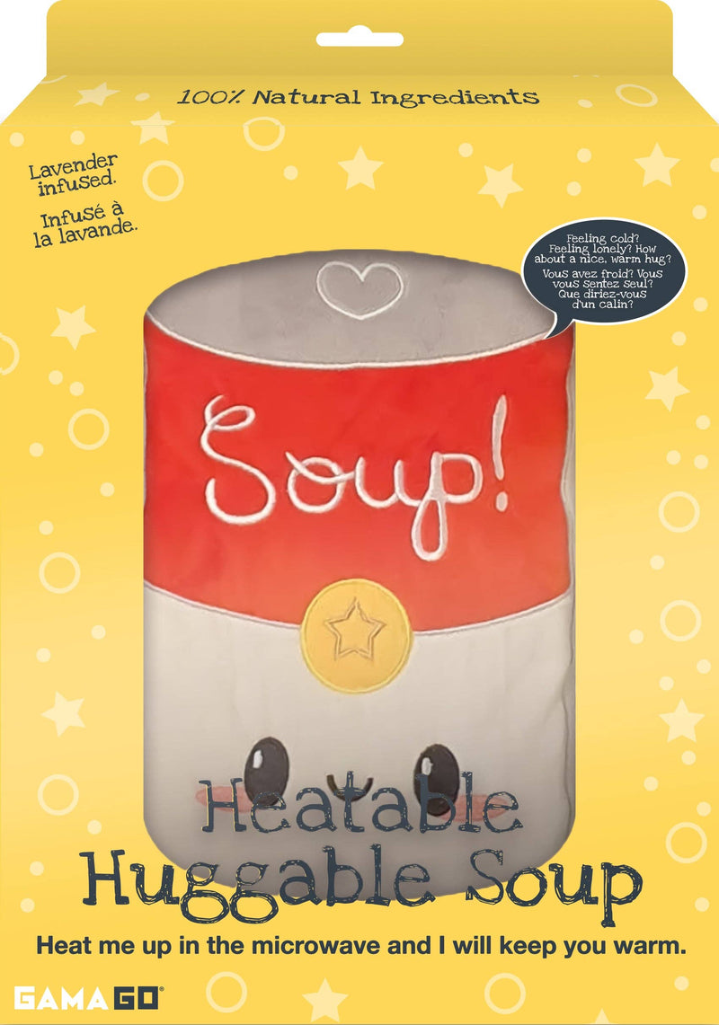 Huggable Soup Heating Pad and Pillow