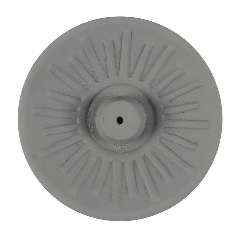 Grey Energy Terracotta Incense Holder