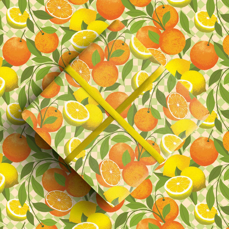 Citrus Gift Wrap