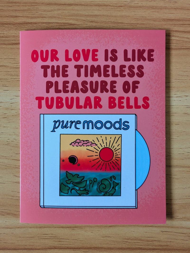 Tubular Bells Love Card