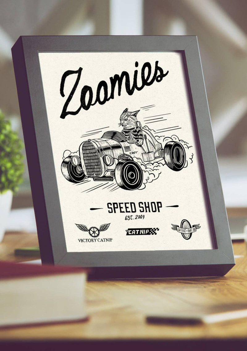 Zoomies Speed Shop Print