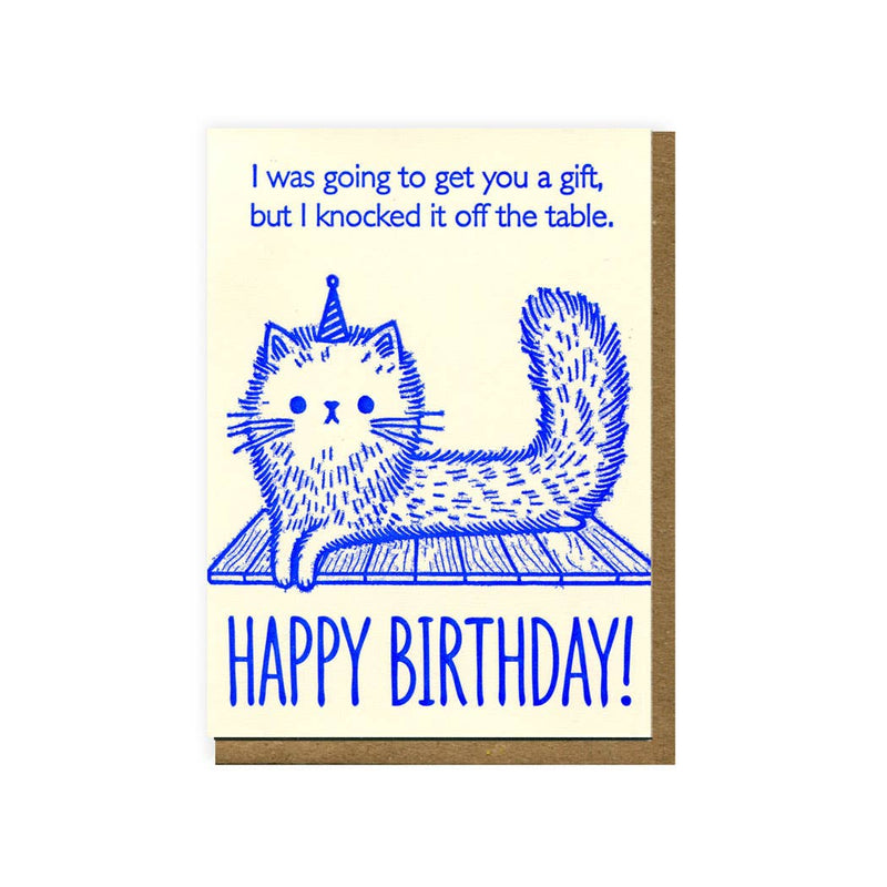 Party Cat Birthday Card