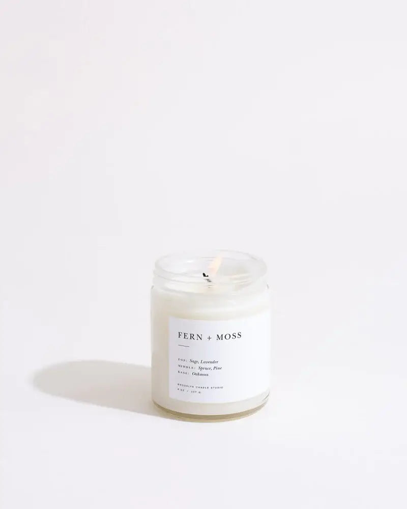 Fern + Moss Jar Candle