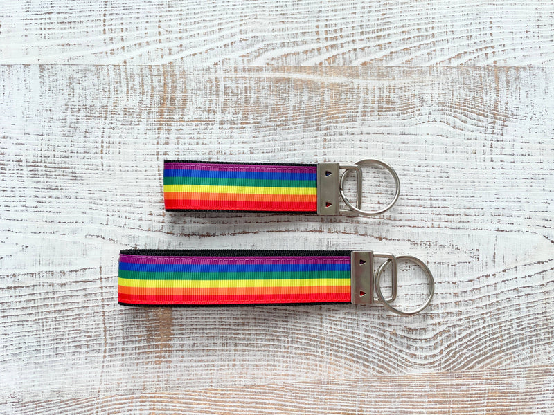 Rainbow Pride Keychain/Wristlet