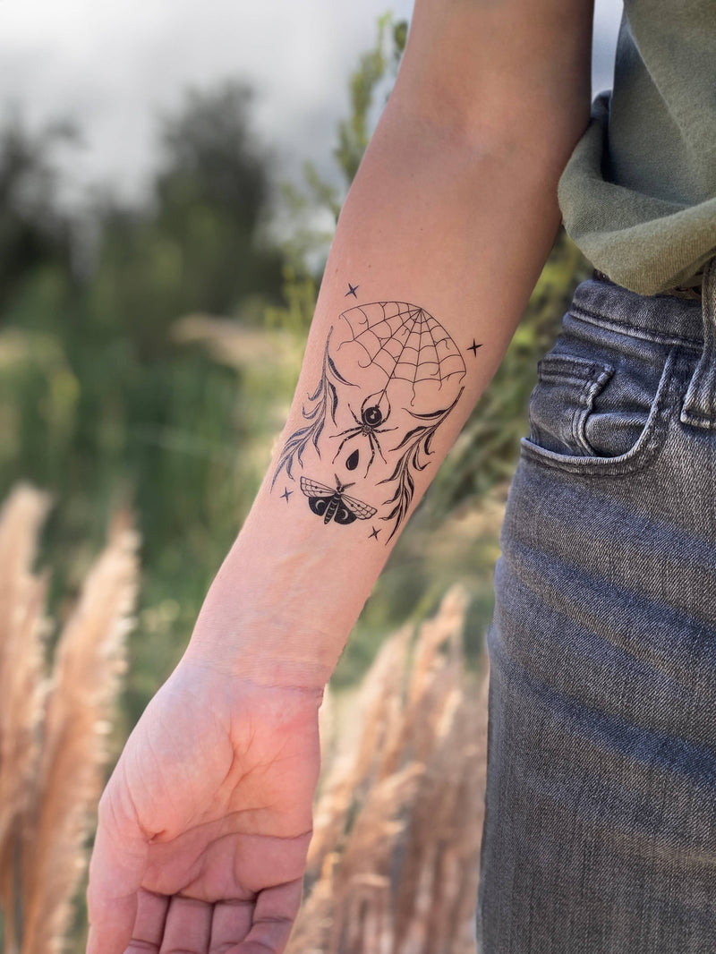 Widow & Willow Temporary Tattoo