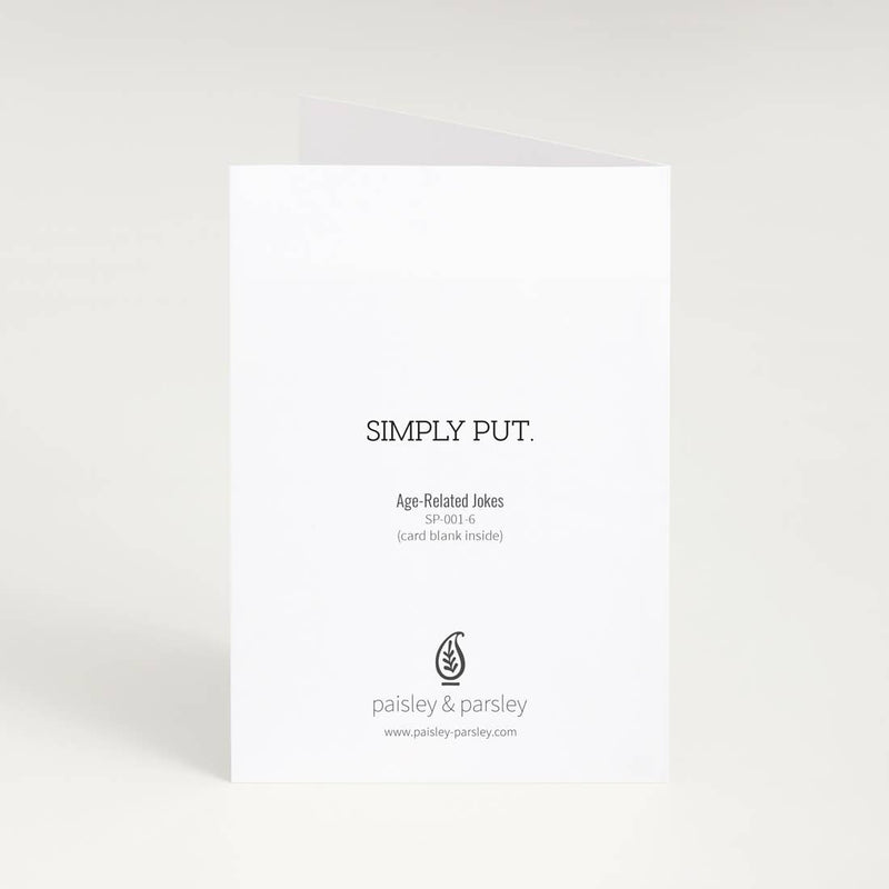 Twenties Expired Birthday Card