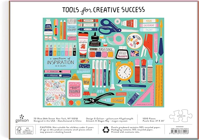 Tools for Creative Success 1000 Piece Puzzle