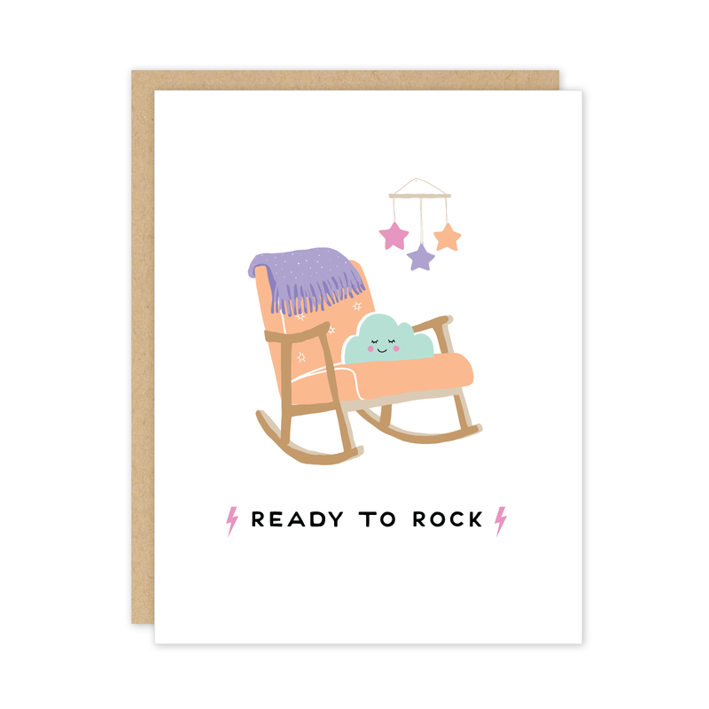 Ready to Rock Baby Card