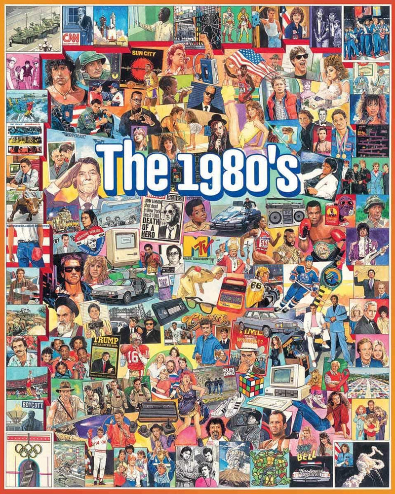 The Eighties 1000 Piece Puzzle